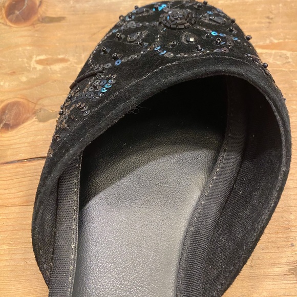 Report velvet with sequin design slippers - Picture 7 of 10